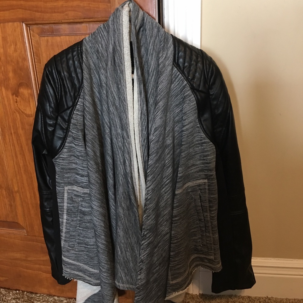 Blank NYC sweatshirt jacket